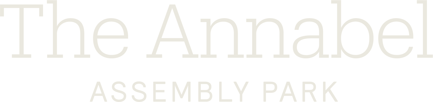 The Annabel at Assembly Park Logo